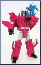 Targetmaster Misfire (with Aimless) from Transformers - Legends - Wave 23 manufactured by Takara [Loose]