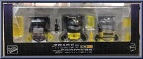 Yellow Constructicons 3-Pack from Transformers - Exclusives manufactured by Loyal Subjects [Front]