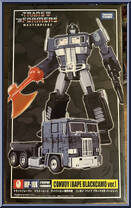 Convoy (Bape Blackcamo Ver.) from Transformers - Masterpiece - Special Edition manufactured by Takara [Front]
