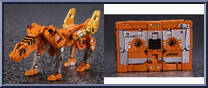 Cassettbot vs Cassettron from Transformers - Masterpiece - Special Edition manufactured by Takara [Loose]