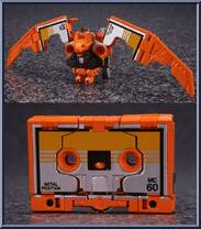 Cassettbot vs Cassettron from Transformers - Masterpiece - Special Edition manufactured by Takara [Loose]