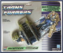 Roughstuff from Transformers - Micromasters - Transports manufactured by Hasbro [Front]