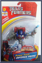 Optimus Prime (Power Hook) from Transformers - Movie - Fast Action Battlers manufactured by Hasbro [Front]