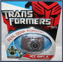 Spy Shot 6 from Transformers - Movie - Real Gear Robots manufactured by Hasbro [Front]