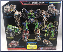 Mudslinger (with Destructicons) from Transformers - Power Core Combiners - 5-Packs manufactured by Hasbro [Back]