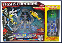 Skyburst (with Aerialbots) from Transformers - Power Core Combiners - Exclusives manufactured by Hasbro [Front]