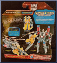 Windburn / Darkray from Transformers - Power Core Combiners - 2-Packs manufactured by Hasbro [Back]