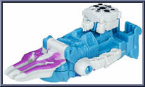 Submarauder with Alchemist Prime from Transformers - Power of the Primes - Prime Master manufactured by Hasbro [Loose]
