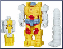Landmine with Alpha Trion from Transformers - Power of the Primes - Prime Master manufactured by Hasbro [Loose]