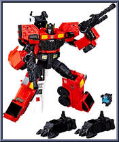 Inferno from Transformers - Power of the Primes - Voyager manufactured by Hasbro [Loose]