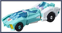 Moonracer from Transformers - Power of the Primes - Deluxe manufactured by Hasbro [Loose]