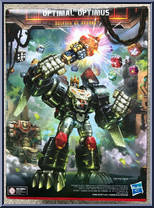 Optimal Optimus (Throne of Primes) from Transformers - Power of the Primes - Leader manufactured by Hasbro [Back]