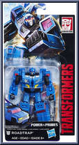 Roadtrap from Transformers - Power of the Primes - Legends manufactured by Hasbro [Front]