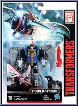 Swoop (Blue Chest) from Transformers - Power of the Primes - Deluxe manufactured by Hasbro [Front]