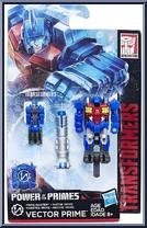 Vector Prime from Transformers - Power of the Primes - Prime Master manufactured by Hasbro [Front]