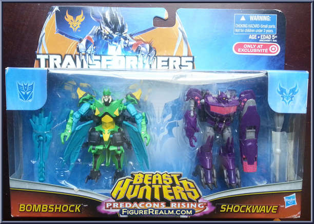 Cyberverse Versus Pack (Shockwave vs Bombshock) - Transformers