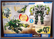 Apex Hunter Armor (with Breakdown) from Transformers - Prime - Beast Hunters - Accessories manufactured by Hasbro [Back]