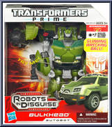 Bulkhead from Transformers - Prime - Voyager Class manufactured by Hasbro [Front]