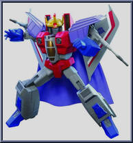 Coronation Starscream from Transformers - R.E.D. - Basic Series manufactured by Hasbro [Loose]