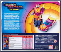 Hot Rod from Transformers - Retro - Movie manufactured by Hasbro [Back]
