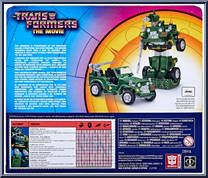 Hound from Transformers - Retro - Movie manufactured by Hasbro [Back]