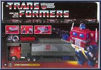 Optimus Prime from Transformers - Retro - 40th Anniversary manufactured by Hasbro [Front]