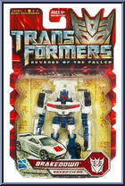 Brakedown from Transformers - Revenge of the Fallen - Scout Class manufactured by Hasbro [Front]
