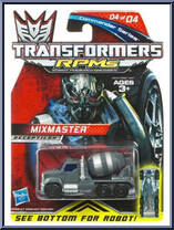 Mixmaster from Transformers - Revenge of the Fallen - RPM Mini Vehicles - Commander Series manufactured by Hasbro [Front]