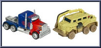 Optimus Prime vs Bonecrusher Action Figure