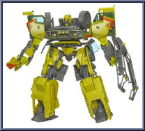 Ratchet (Desert Tracker) from Transformers - Revenge of the Fallen - Voyager Class manufactured by Hasbro [Loose]