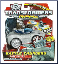 Sideswipe from Transformers - Revenge of the Fallen - RPM Battle Chargers manufactured by Hasbro [Front]