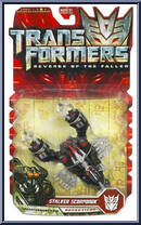 Scorponok (Stalker) from Transformers - Revenge of the Fallen - Deluxe Class manufactured by Hasbro [Front]