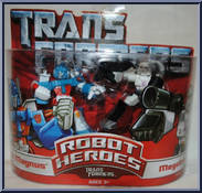 Ultra Magnus / Megatron from Transformers - Robot Heroes - Generation 1 manufactured by Hasbro [Front]