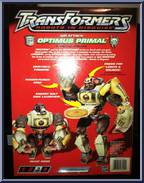 Air Attack Optimus Primal from Transformers - Robots in Disguise (2001) - Exclusives manufactured by Hasbro [Back]