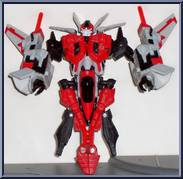 Storm Jet from Transformers - Robots in Disguise (2001) - Deluxe Class manufactured by Hasbro [Storm Jet Hover Mode]