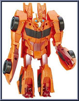 Bisk from Transformers - Robots in Disguise (2015) - 3-Step Changers manufactured by Hasbro [Loose]
