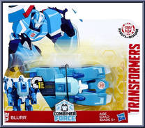 Blurr (Combiner Force) from Transformers - Robots in Disguise (2015) - 1-Step Changers manufactured by Hasbro [Front]