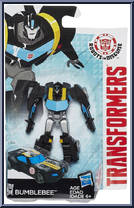 Bumblebee (Night Ops) from Transformers - Robots in Disguise (2015) - Legion Class manufactured by Hasbro [Front]