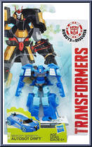 Drift (Blizzard Strike) from Transformers - Robots in Disguise (2015) - Legion Class manufactured by Hasbro [Front]