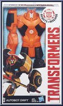 Autobot Drift from Transformers - Robots in Disguise (2015) - Titan Heroes manufactured by Hasbro [Front]