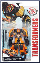 Drift from Transformers - Robots in Disguise (2015) - Warriors manufactured by Hasbro [Front]