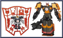 Drift & Jetstorm from Transformers - Robots in Disguise (2015) - Mini-Con Deployers manufactured by Hasbro [Loose]