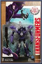 Fracture from Transformers - Robots in Disguise (2015) - Warriors manufactured by Hasbro [Front]