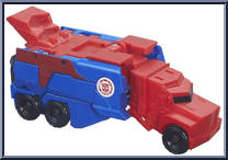 Optimus Prime from Transformers - Robots in Disguise (2015) - 1-Step Changers manufactured by Hasbro [Loose]