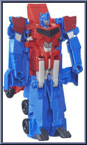 Optimus Prime from Transformers - Robots in Disguise (2015) - 1-Step Changers manufactured by Hasbro [Loose]