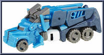 Optimus Prime (Blizzard Strike) from Transformers - Robots in Disguise (2015) - Legion Class manufactured by Hasbro [Loose]