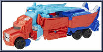 Optimus Prime (Power Surge) from Transformers - Robots in Disguise (2015) - Warriors manufactured by Hasbro [Loose]