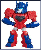 Optimus Prime from Transformers - Robots in Disguise (2015) - Tiny Titans - Series 1 manufactured by Hasbro [Loose]