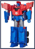 Optimus Prime from Transformers - Robots in Disguise (2015) - 3-Step Changers manufactured by Hasbro [Loose]