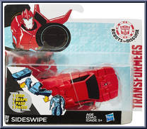 Sideswipe from Transformers - Robots in Disguise (2015) - 1-Step Changers manufactured by Hasbro [Front]